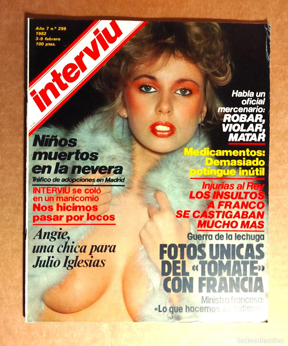 Coleccionismo de Revista Intervi&uacute;: INTERVIU 299 - FEBRERO 1982 - ANDREA ALBANI - ANGIE LAYNE - TIEMPO#37
