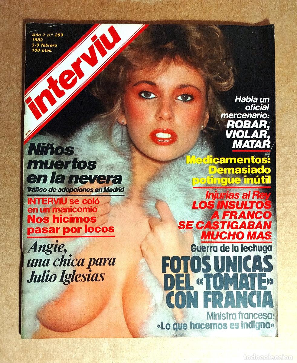 Coleccionismo de Revista Intervi&uacute;: INTERVIU 299 - FEBRERO 1982 - ANDREA ALBANI - ANGIE LAYNE - TIEMPO#37