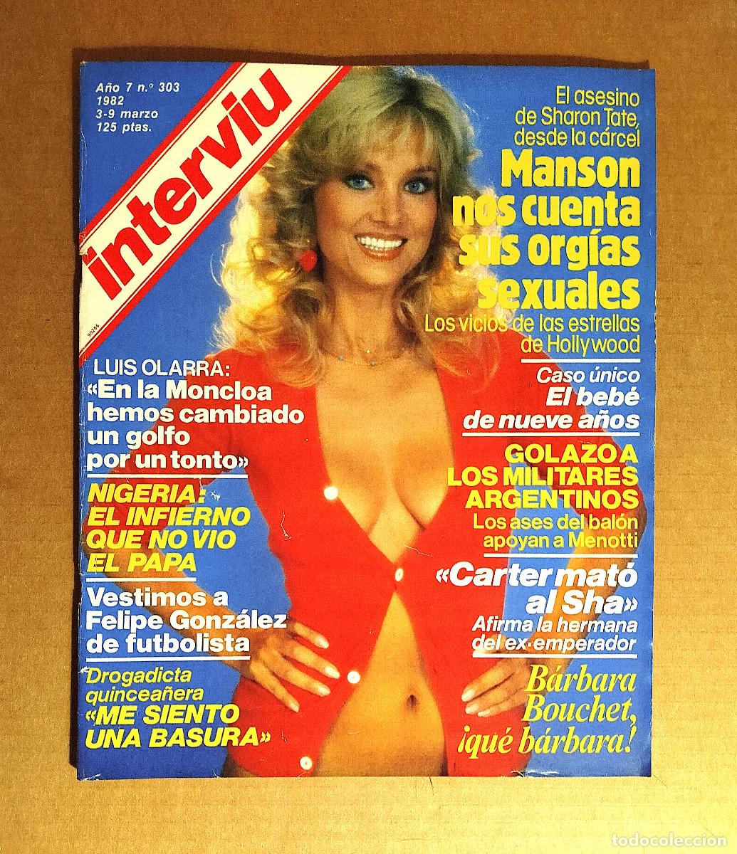 Coleccionismo de Revista Intervi&uacute;: INTERVIU 303 - MARZO 1982 - BARBARA BOUCHET - LADY DI - TIEMPO#41