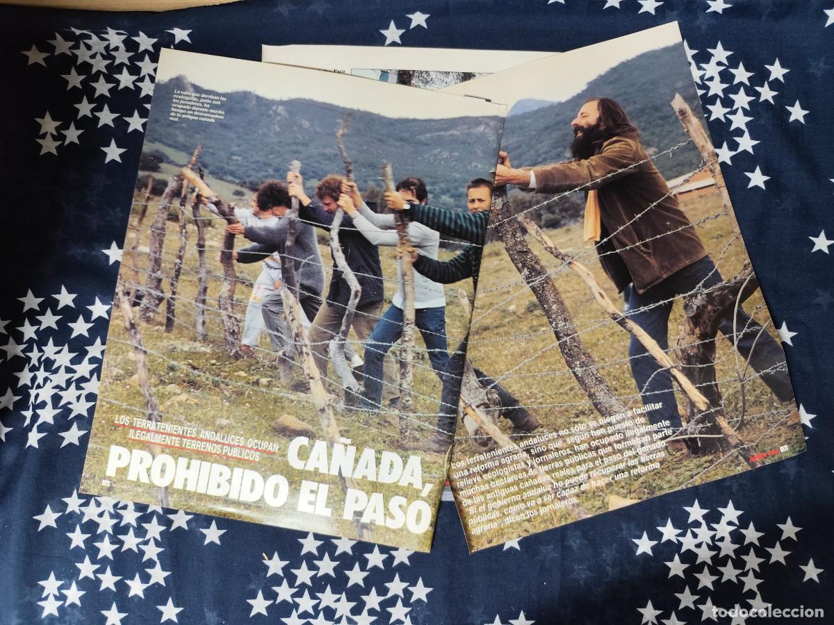 Coleccionismo de Revista Intervi&uacute;: Ca&ntilde;ada , prohibido el paso Recorte/Clipping Intervi&uacute; 618-1988