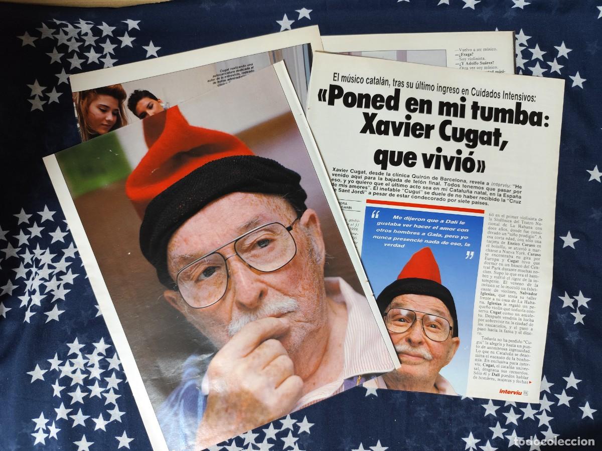 Colecionismo da Revista Intervi&uacute;: Poned en mi tumba Xavier Cugat, que vivi&oacute; Recorte/Clipping Intervi&uacute; 618-1988