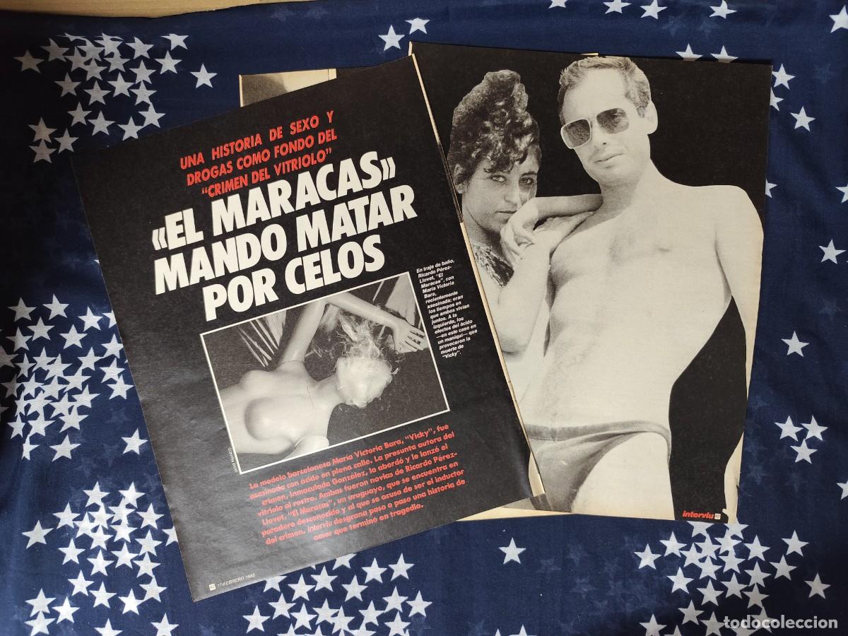 Coleccionismo de Revista Intervi&uacute;: El Maracas mando matar por celos Recorte/Clipping Intervi&uacute; 614-1988