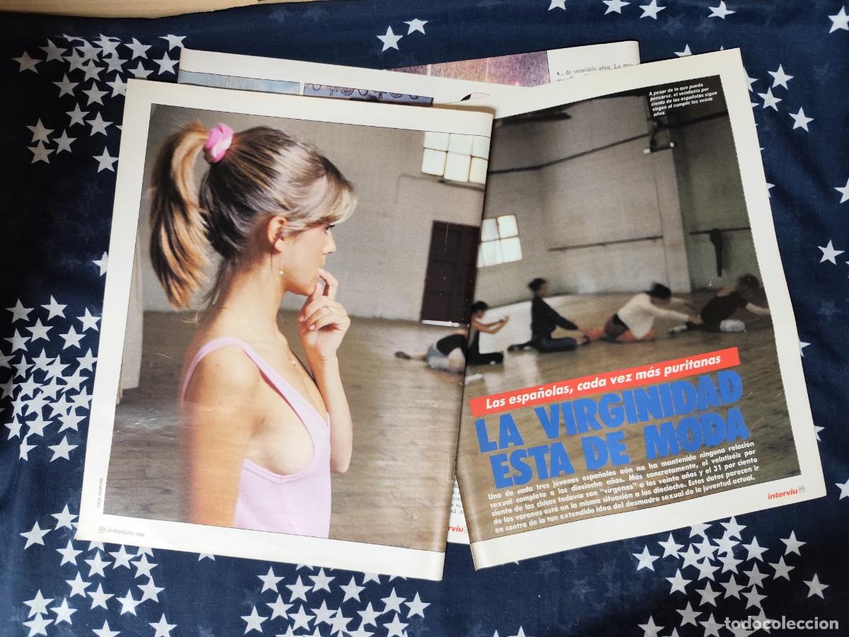 Coleccionismo de Revista Intervi&uacute;: La virginidad est&aacute; de moda Recorte/Clipping Intervi&uacute; 613-1988
