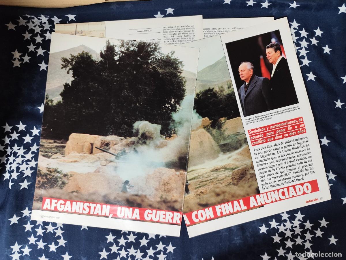 Coleccionismo de Revista Intervi&uacute;: Afganist&aacute;n,una guerra con final anunciado Recorte/Clipping Intervi&uacute; 613-1988