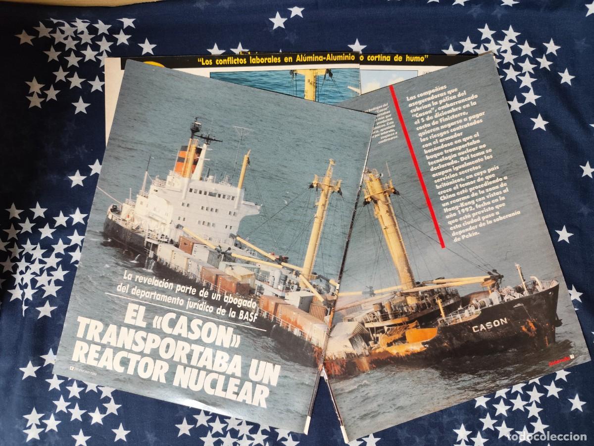 Coleccionismo de Revista Intervi&uacute;: El Cason transportaba un reactor nuclear Recorte/Clipping Intervi&uacute; 610-1988