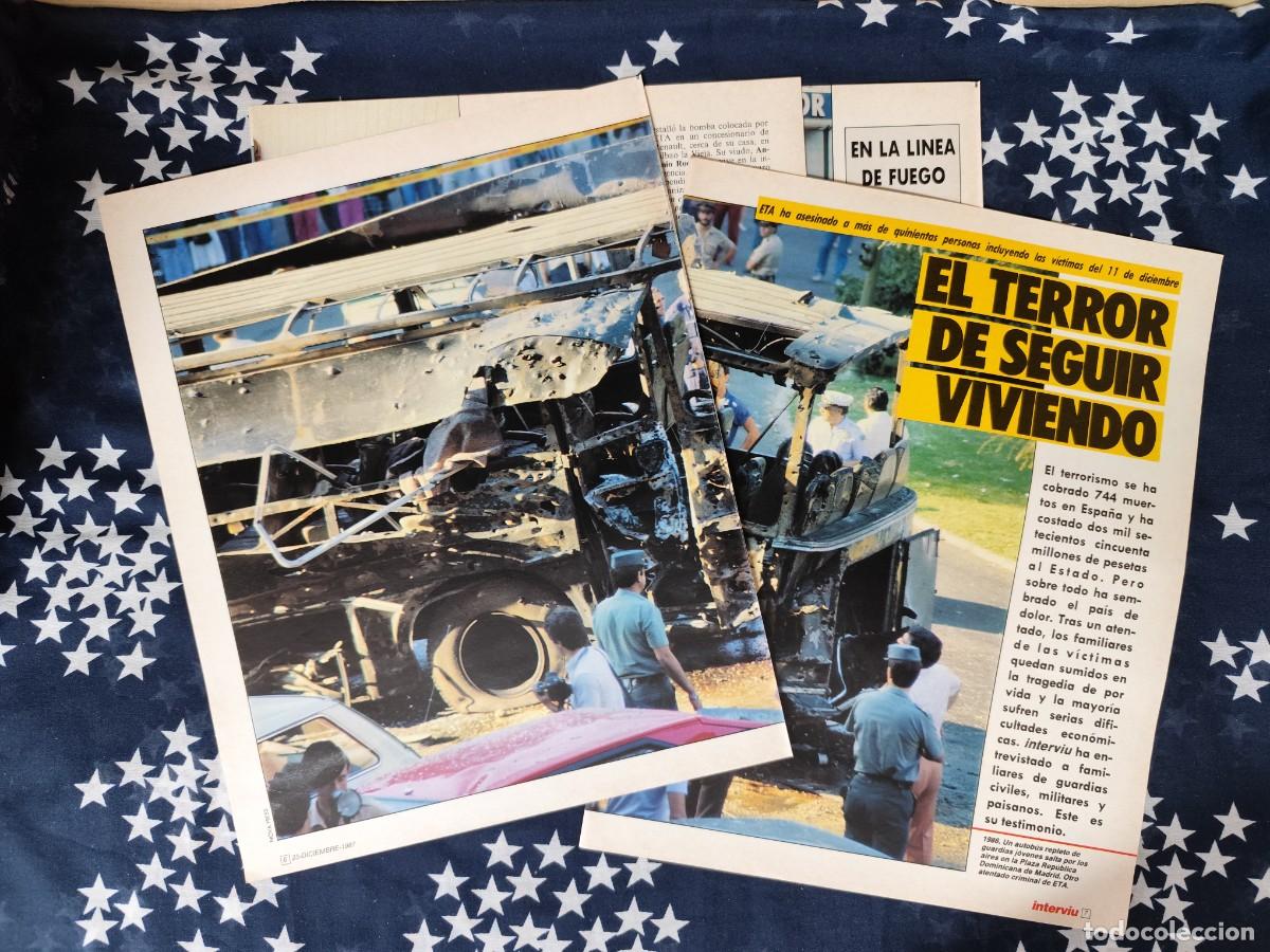 Coleccionismo de Revista Intervi&uacute;: El terror de seguir viviendo Recorte/Clipping Intervi&uacute; 606-1987