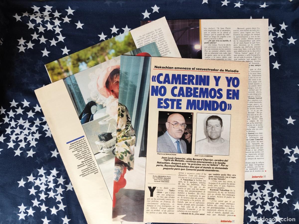 Coleccionismo de Revista Intervi&uacute;: Nakachian amenaza al secuestrador de Melodie Recorte/Clipping Intervi&uacute; 604-1987