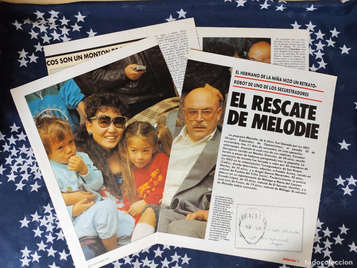 Coleccionismo de Revista Intervi&uacute;: El rescate de Melodie Recorte/Clipping Intervi&uacute; 602-1987