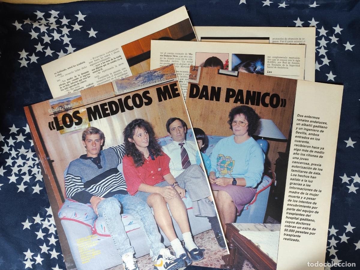 Coleccionismo de Revista Intervi&uacute;: Los m&eacute;dicos me dan p&aacute;nico Recorte/Clipping Intervi&uacute; 598-1987