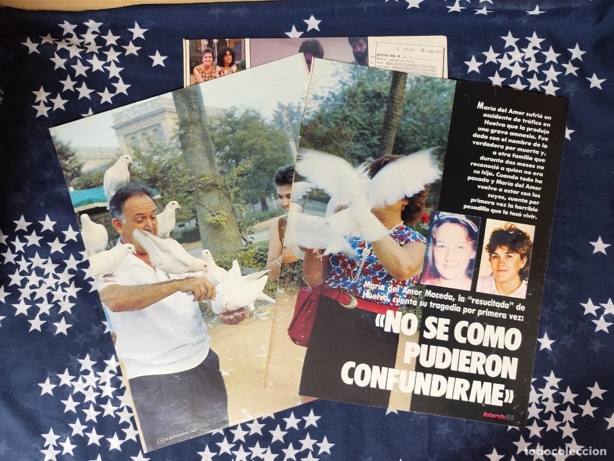 Coleccionismo de Revista Intervi&uacute;: La resucitada de Huelva Recorte/Clipping Revista Intervi&uacute; 593 a&ntilde;o 1987