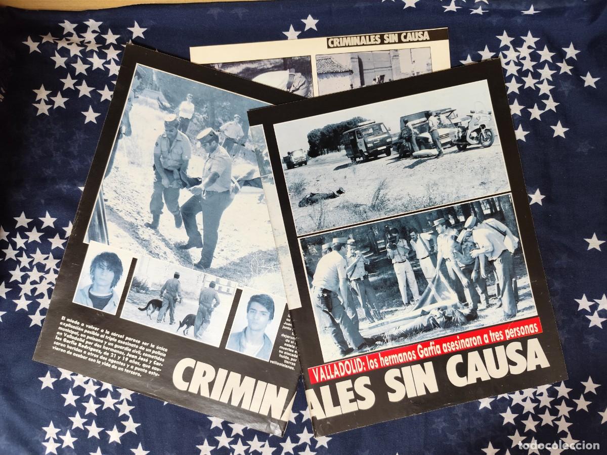 Coleccionismo de Revista Intervi&uacute;: Valladolid Los hermanos Garfia asesinaron a 3 personasRecorte/Clipping Revista Intervi&uacute; 593 a&ntilde;o 1987
