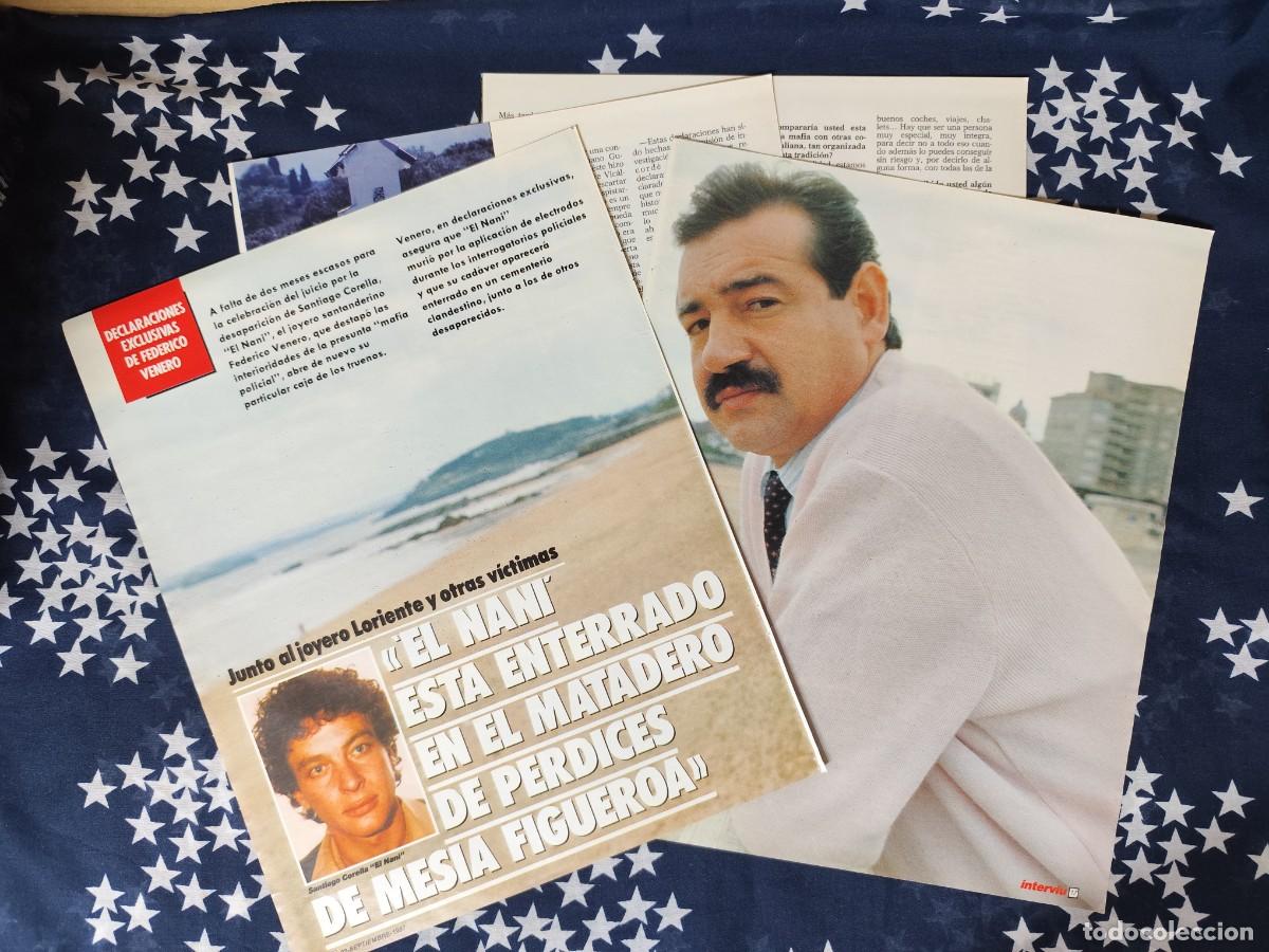 Coleccionismo de Revista Intervi&uacute;: Entrevista a Federico Venero sobre el Nani Recorte/Clipping Revista Intervi&uacute; 593 a&ntilde;o 1987
