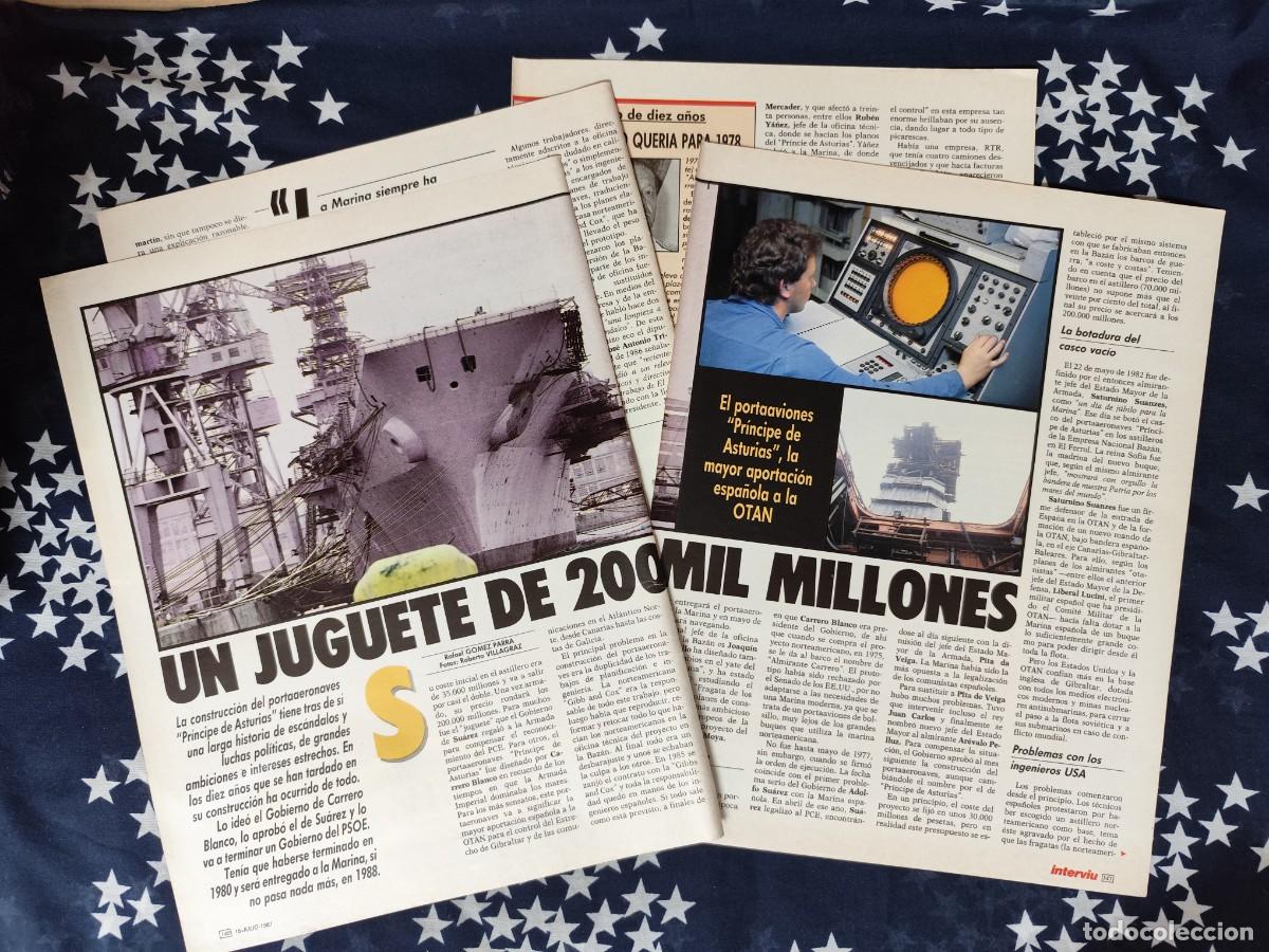Coleccionismo de Revista Intervi&uacute;: Un juguete de 200 mil millones Recorte/Clipping Revista Intervi&uacute; 583 a&ntilde;o 1987