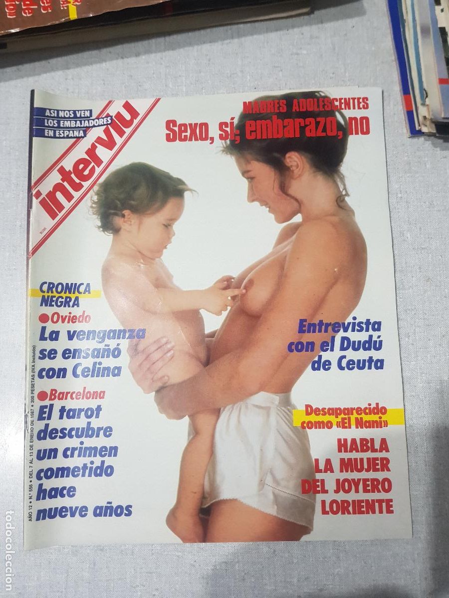Coleccionismo de Revista Intervi&uacute;: REVISTA INTERVIU A&Ntilde;O 1987-N&ordm;556