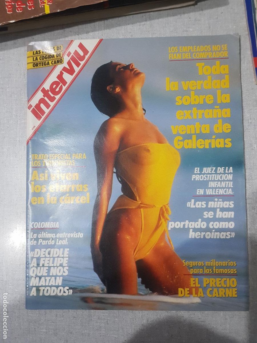 Coleccionismo de Revista Intervi&uacute;: REVISTA INTERVIU A&Ntilde;O 1987-N&ordm;597