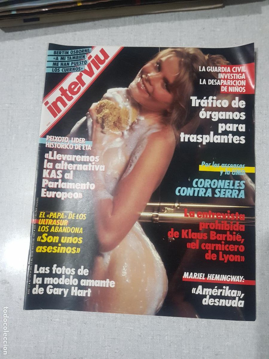 Coleccionismo de Revista Intervi&uacute;: REVISTA INTERVIU A&Ntilde;O 1987-N&ordm;574