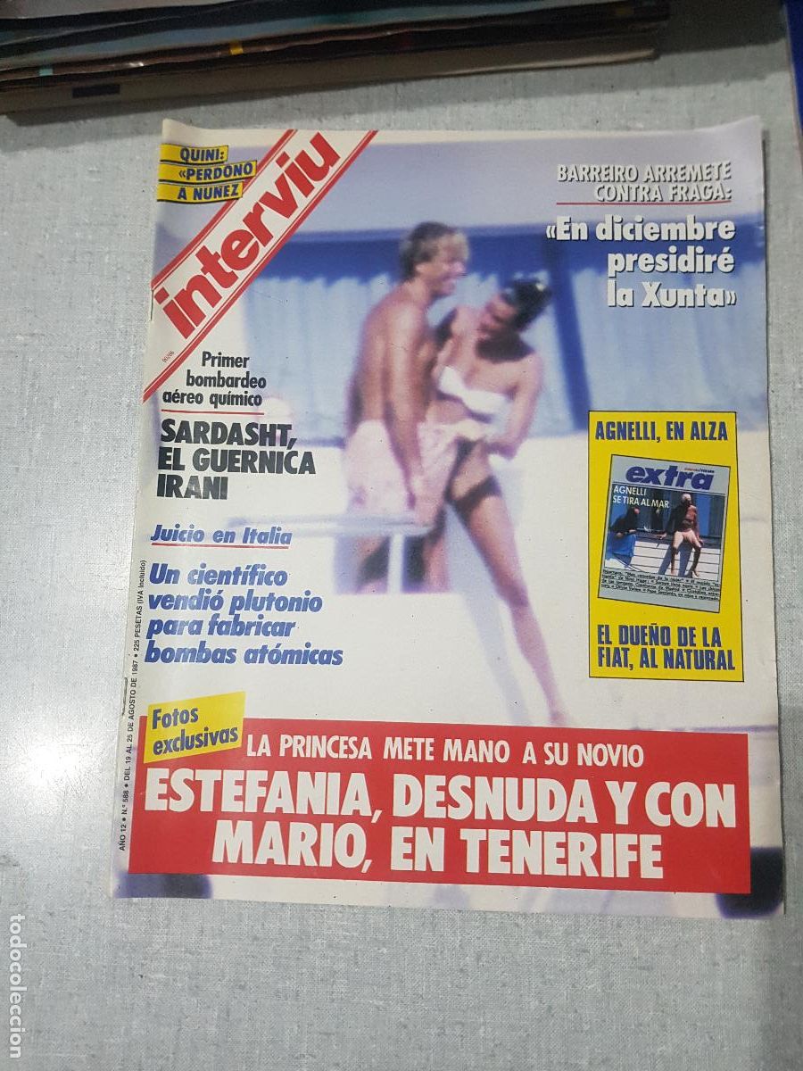 Coleccionismo de Revista Intervi&uacute;: REVISTA INTERVIU A&Ntilde;O 1987-N&ordm;588