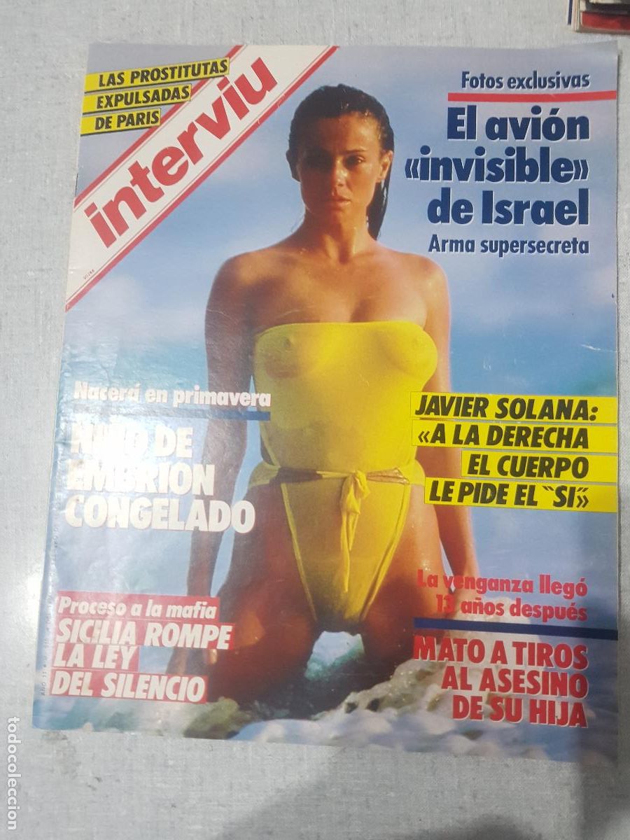 Coleccionismo de Revista Intervi&uacute;: REVISTA INTERVIU A&Ntilde;O 1986-N&ordm;510