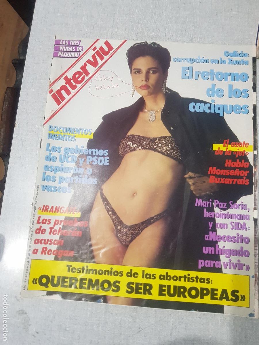 Coleccionismo de Revista Intervi&uacute;: REVISTA INTERVIU A&Ntilde;O 1986-N&ordm;553