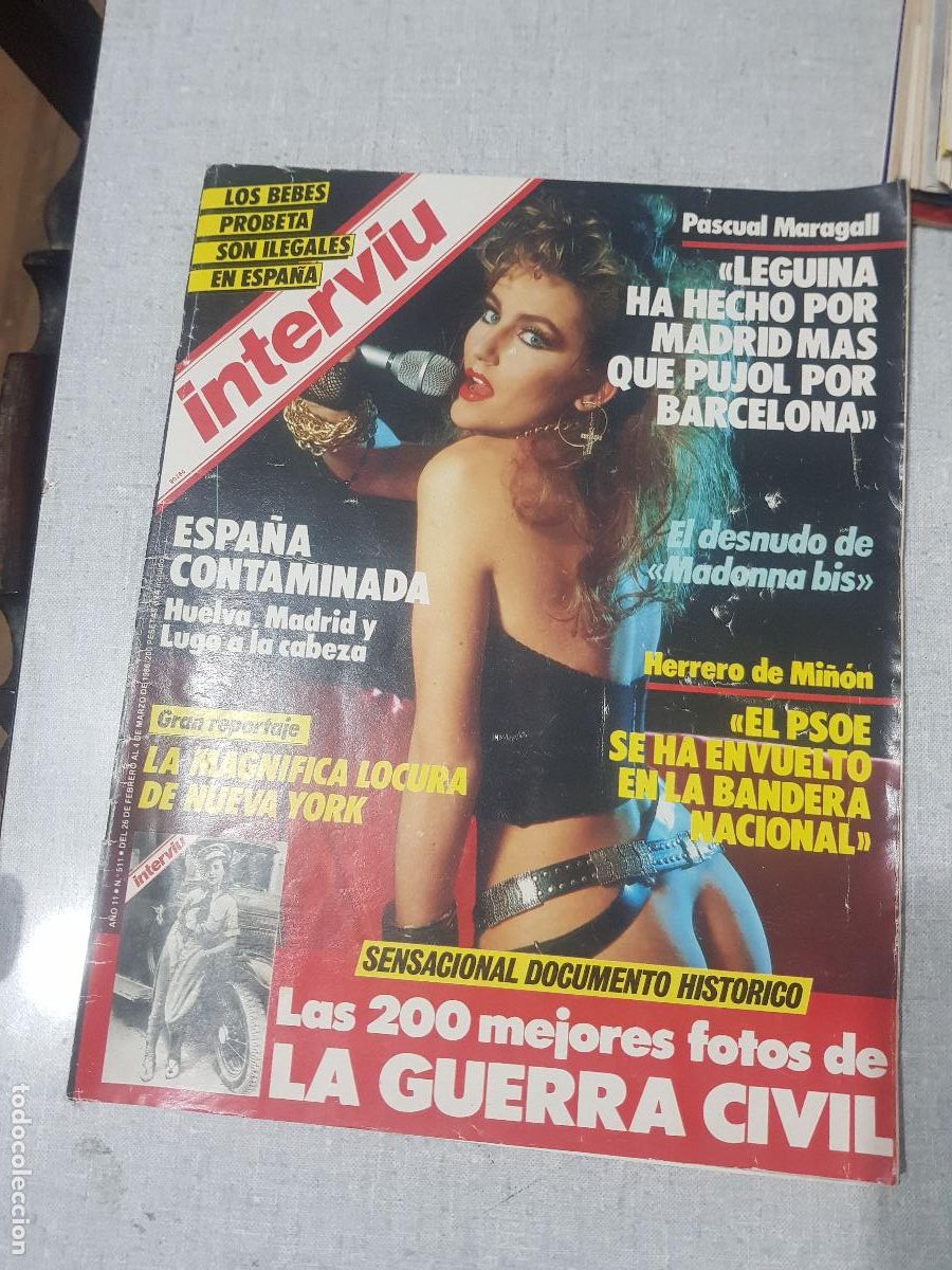 Coleccionismo de Revista Intervi&uacute;: REVISTA INTERVIU A&Ntilde;O 1986-N&ordm;511