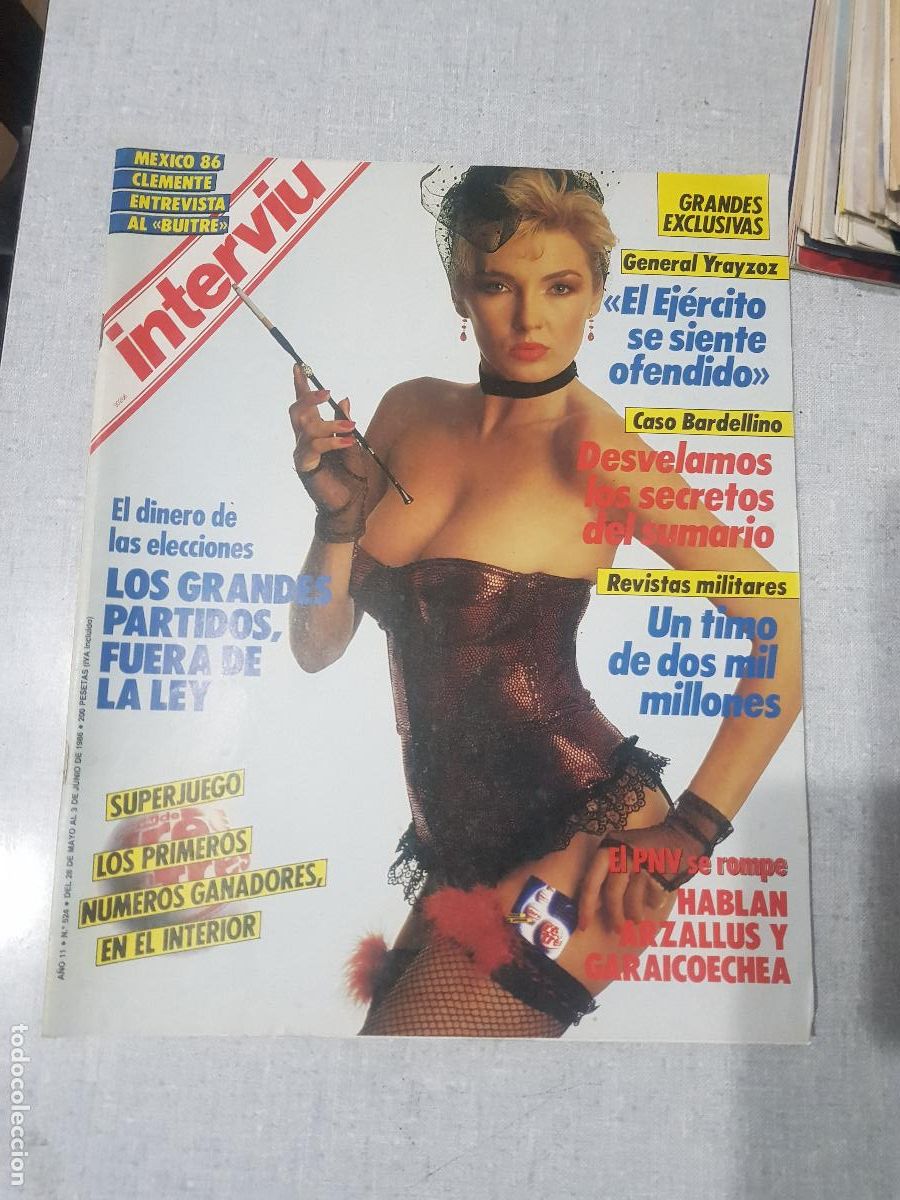 Coleccionismo de Revista Intervi&uacute;: REVISTA INTERVIU A&Ntilde;O 1986-N&ordm;524