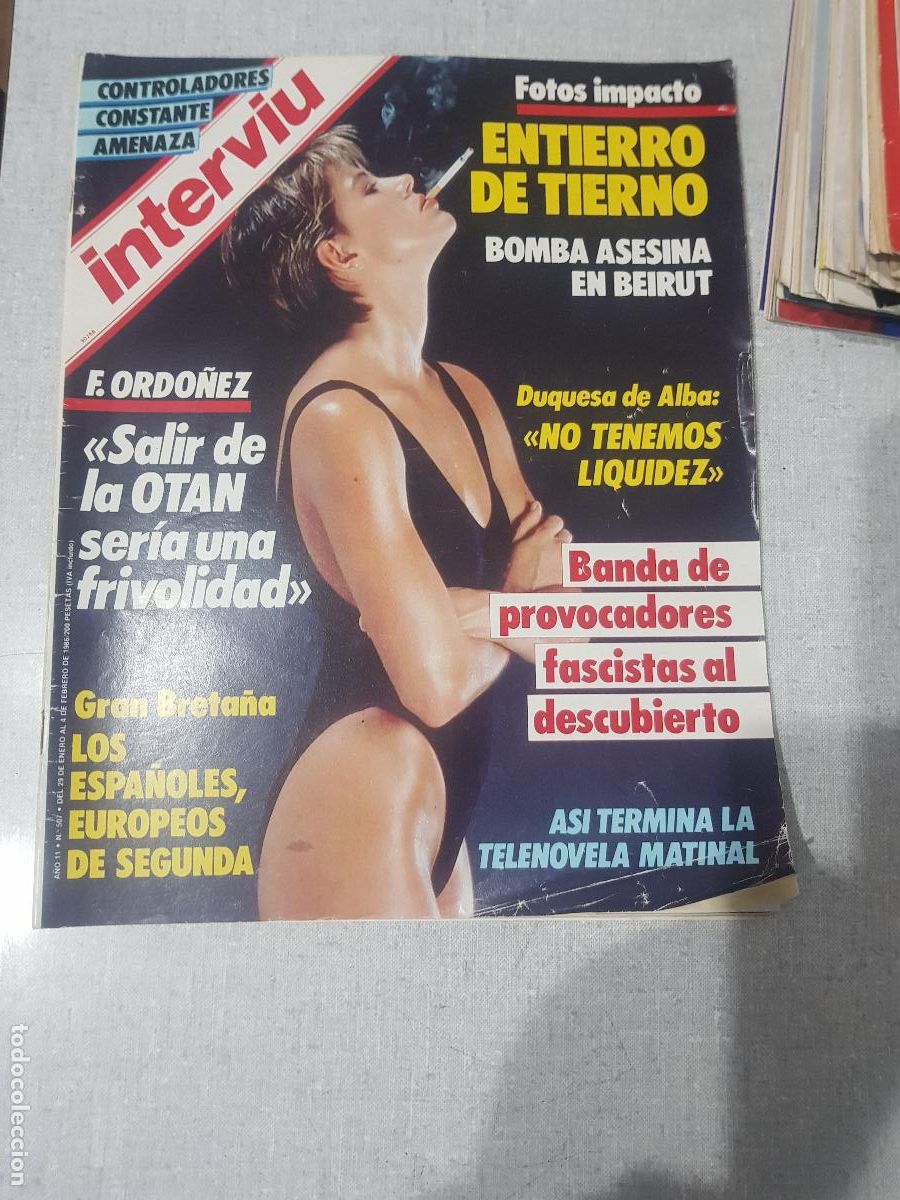 Coleccionismo de Revista Intervi&uacute;: REVISTA INTERVIU A&Ntilde;O 1986-N&ordm;507