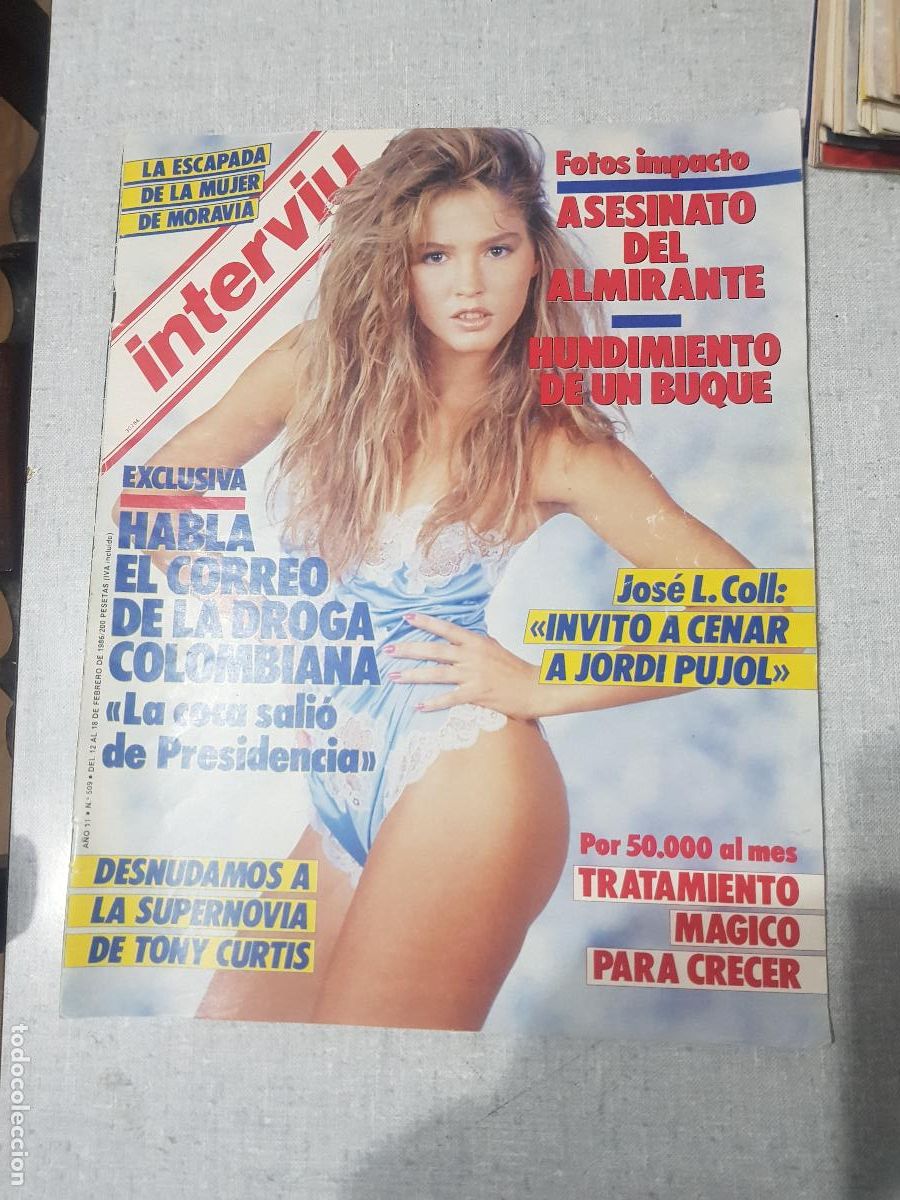 Coleccionismo de Revista Intervi&uacute;: REVISTA INTERVIU A&Ntilde;O 1986-N&ordm;509