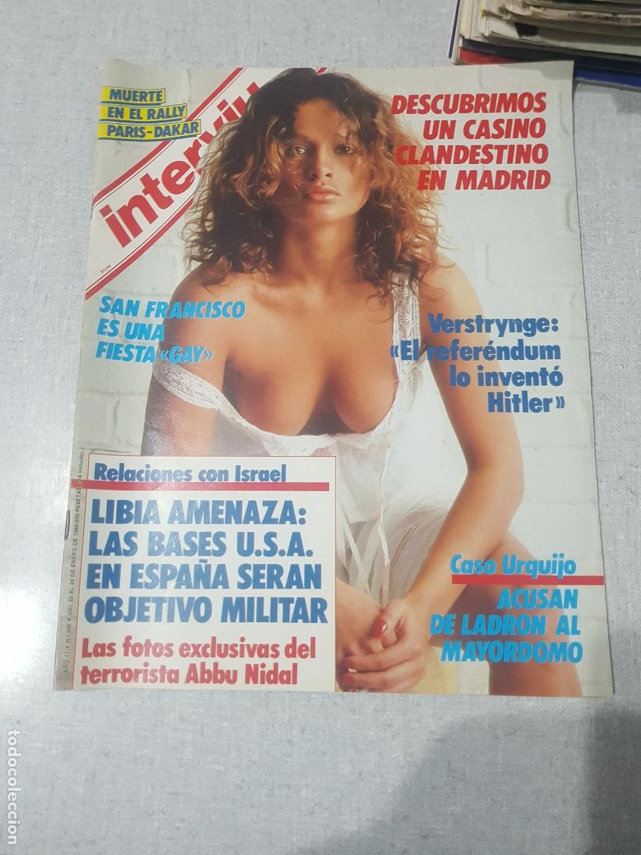 Coleccionismo de Revista Intervi&uacute;: REVISTA INTERVIU A&Ntilde;O 1986-N&ordm;506