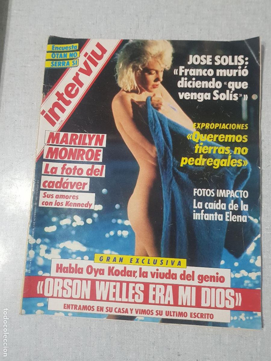 Coleccionismo de Revista Intervi&uacute;: REVISTA INTERVIU A&Ntilde;O 1985-N&ordm;494