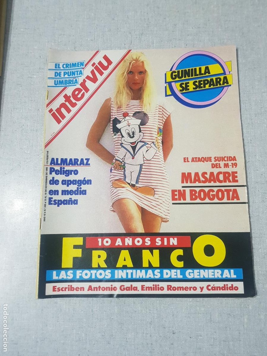 Coleccionismo de Revista Intervi&uacute;: REVISTA INTERVIU A&Ntilde;O 1985-N&ordm;496