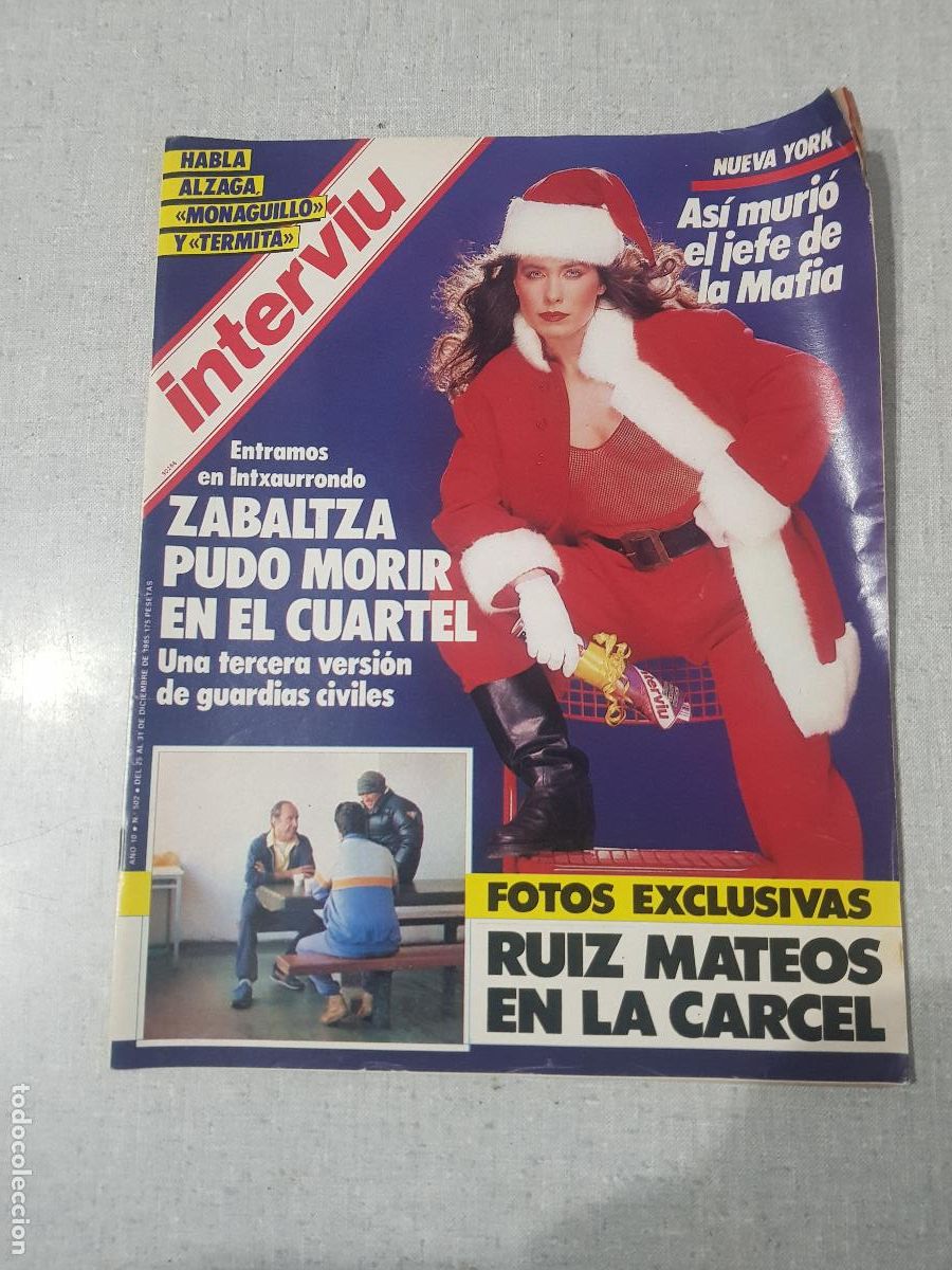 Coleccionismo de Revista Intervi&uacute;: REVISTA INTERVIU A&Ntilde;O 1985-N&ordm;502