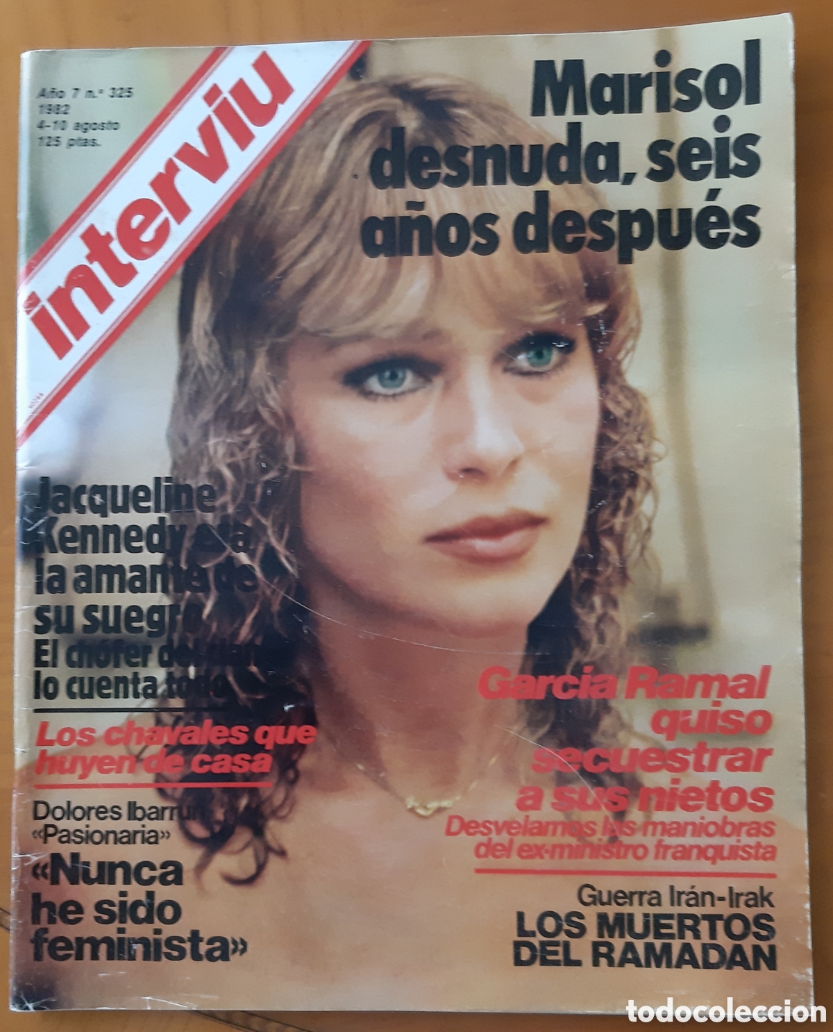 Coleccionismo de Revista Intervi&uacute;: Revista Intervi&uacute;. A&ntilde;o 1982. N&uacute;mero 325. Marisol