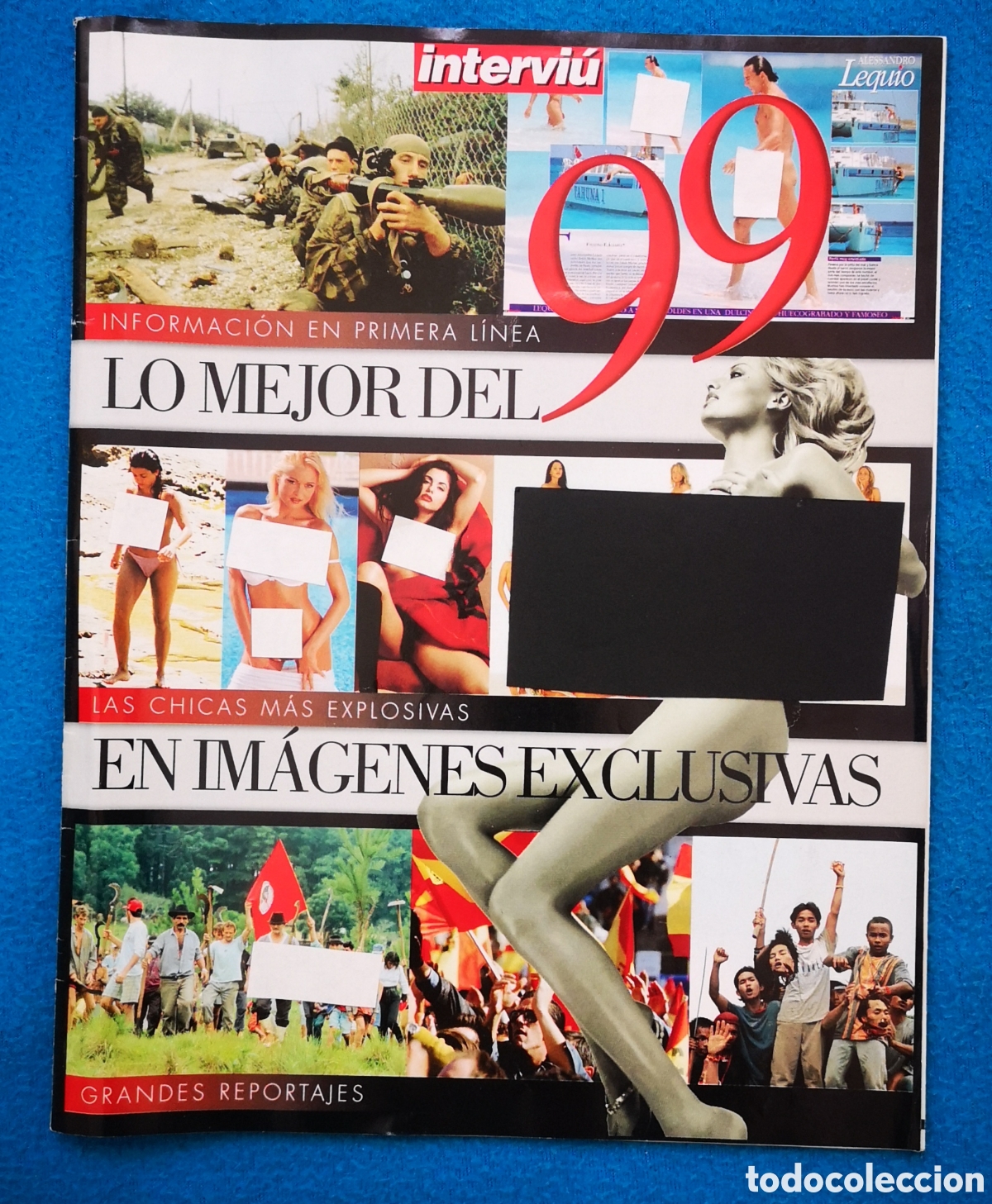 Sammeln von Zeitschriften Intervi&uacute;: LO MEJOR DEL 1999 - INTREVIU