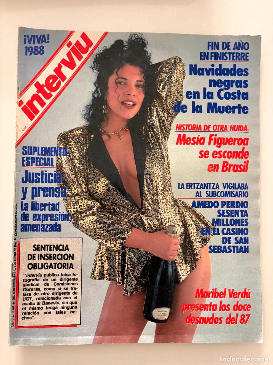 Coleccionismo de Revista Intervi&uacute;: INTERVI&Uacute;. N&ordm; 607. DICIEMBRE 1987. FIN DE A&Ntilde;O EN FINISTERRE: NAVIDADES NEGRAS EN LA COSTA DE LA MUERT