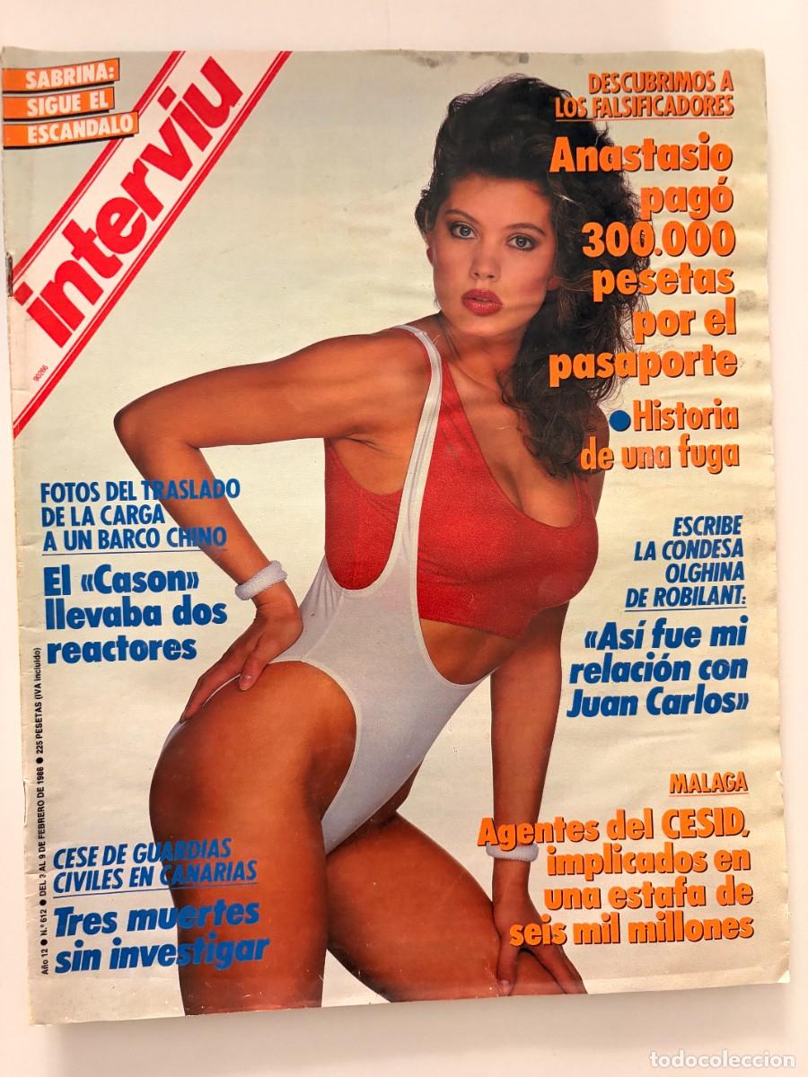 Coleccionismo de Revista Intervi&uacute;: INTERVI&Uacute;. N&ordm; 612. FEBRERO 1988. DESCUBRIMOS A LOS FALSIFICADORES. LEER