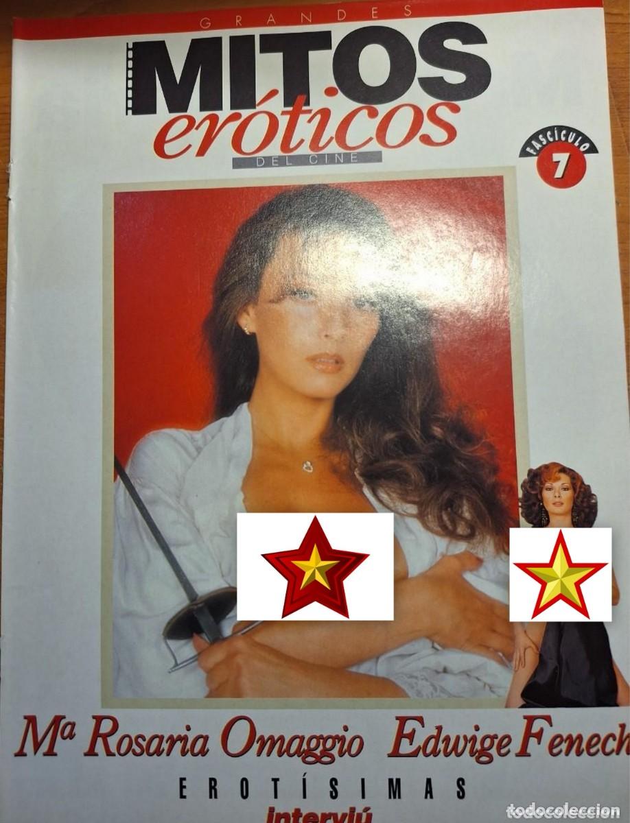 Coleccionismo de Revista Intervi&uacute;: FASC&Iacute;CULO MITOS ER&Oacute;TICOS DEL CINE, M&ordf; ROSARIA OMAGGIO Y EDWIGE FENECH, N&Uacute;MERO 7. INTERVI&Uacute;.