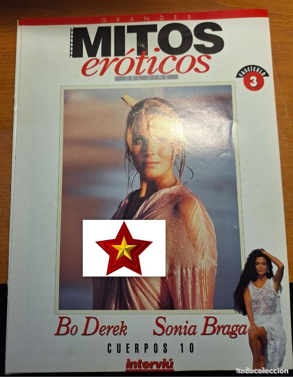 Coleccionismo de Revista Intervi&uacute;: FASC&Iacute;CULO MITOS ER&Oacute;TICOS DEL CINE, BO DEREK Y SONIA BRAGA, N&Uacute;MERO 3. INTERVI&Uacute;.
