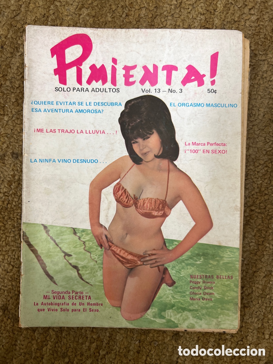 Coleccionismo de Revista Intervi&uacute;: Revista Vintage erotica adultos Pimienta 1970