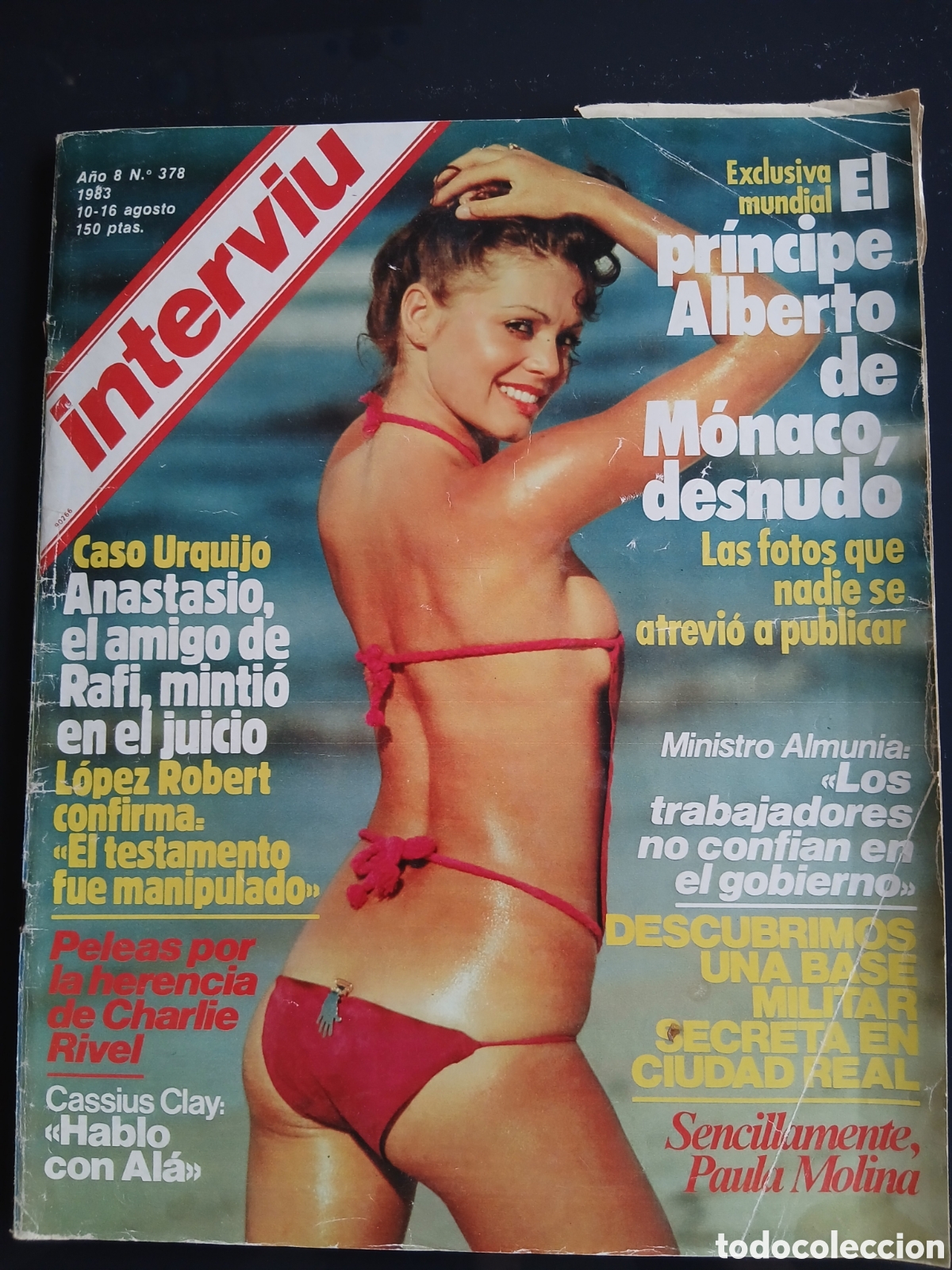 Coleccionismo de Revista Intervi&uacute;: Interviu 378 ( Cassius Clay)