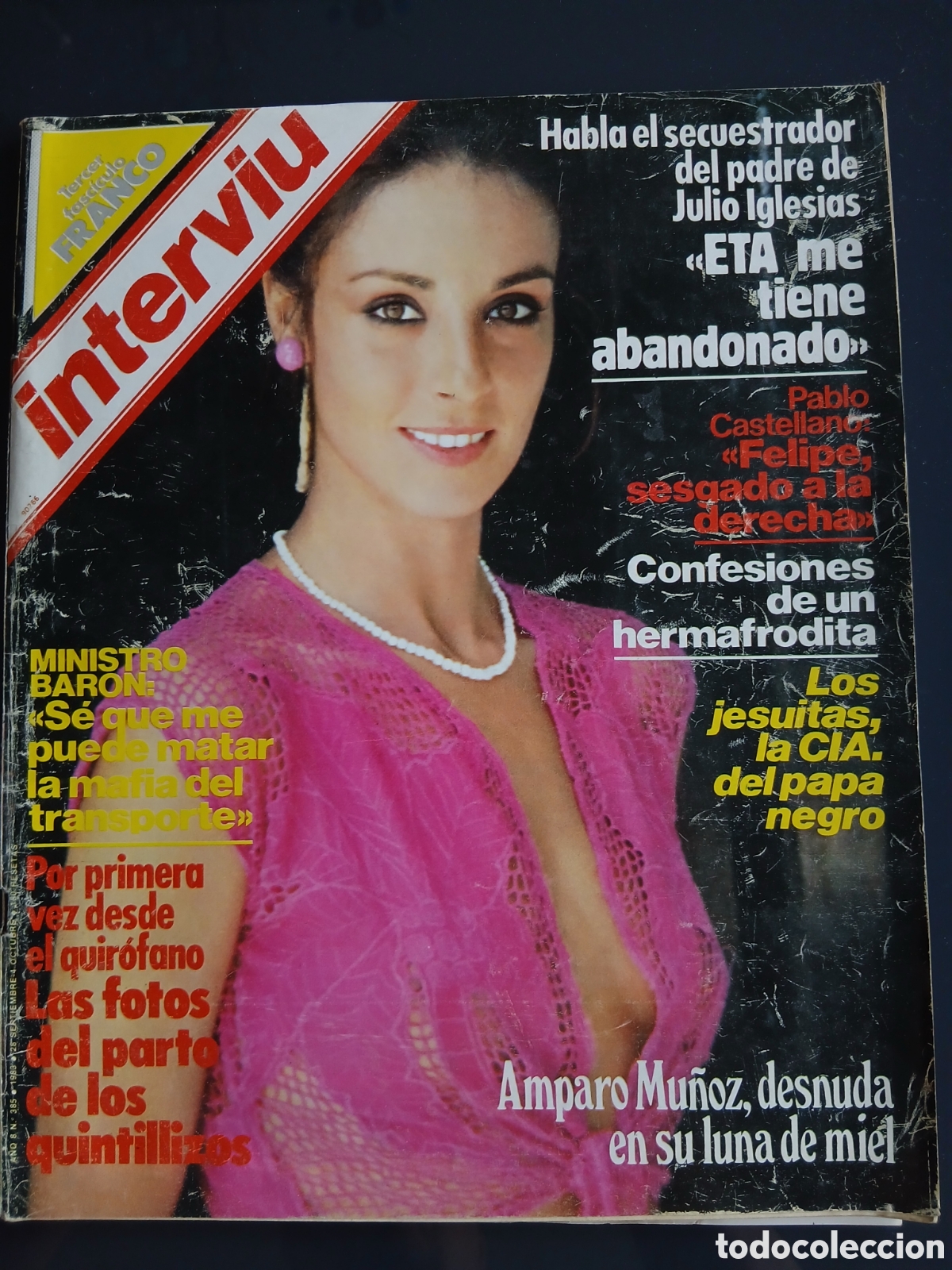 Coleccionismo de Revista Intervi&uacute;: Interviu 385 sin fasciculo