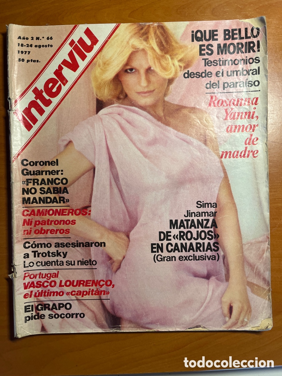 Coleccionismo de Revista Intervi&uacute;: REVISTA INTERVIU N&Uacute;MERO 66, (EDICIONES ZETA)