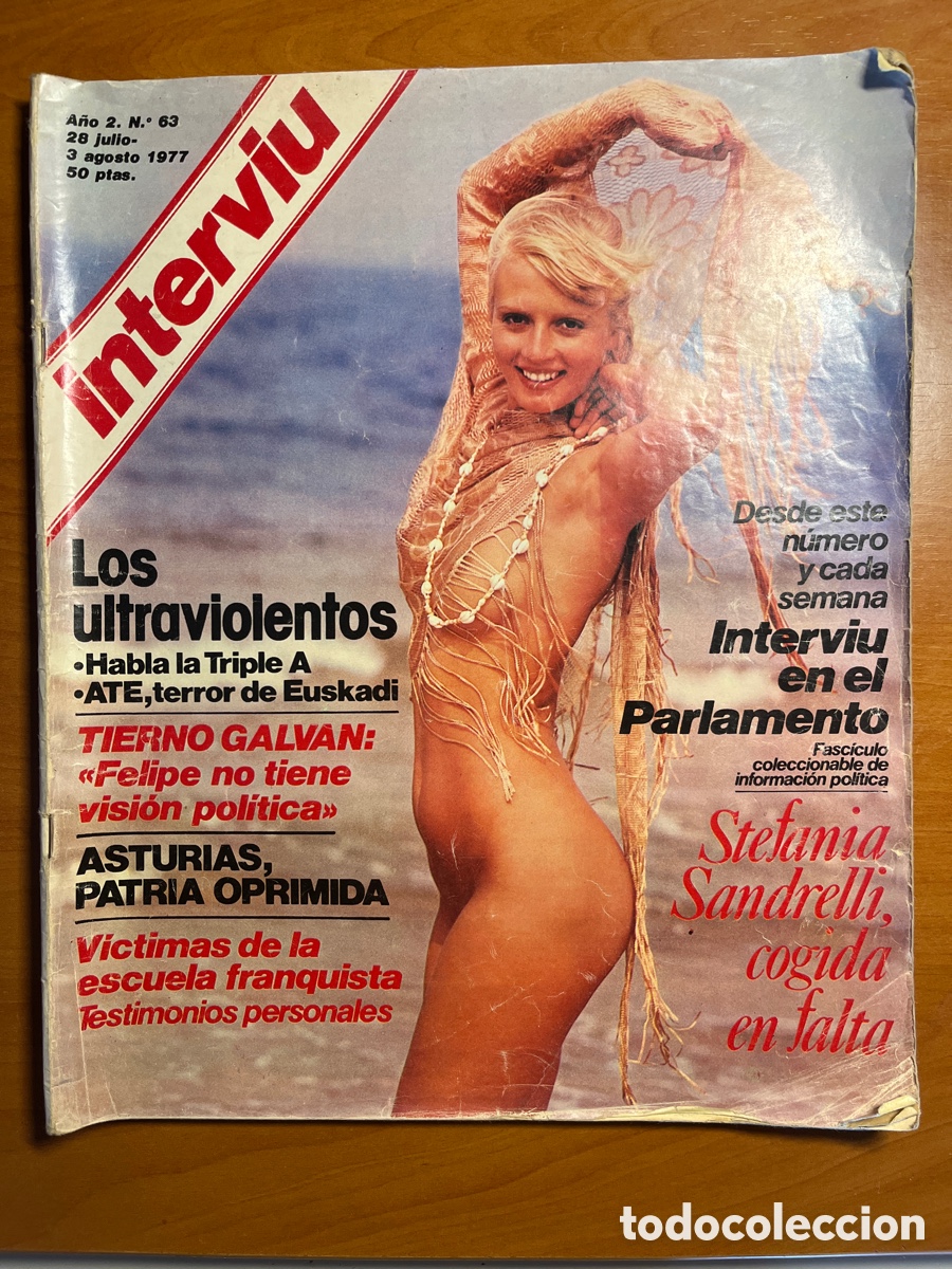 Coleccionismo de Revista Intervi&uacute;: REVISTA INTERVIU N&Uacute;MERO 63, (EDICIONES ZETA)