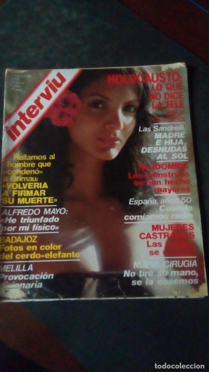 Coleccionismo de Revista Intervi&uacute;: INTERVIU 163-STEPHANIE MARRIAN-SANDRELLI-MASSIEL-ORZOWEI-TALIDOMIDA-JULI&Aacute;N GRIMAU-EL LUTE-LA LEGI&Oacute;N