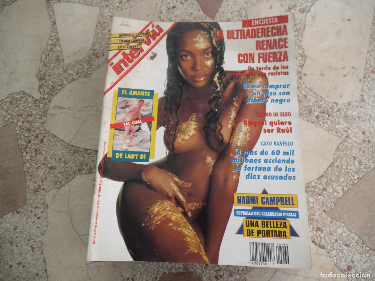 Coleccionismo de Revista Intervi&uacute;: interviu n&ordm; 969, naomi campbell, summerford, nadja, christy turlinglon, martirio, el porno espa&ntilde;ol,