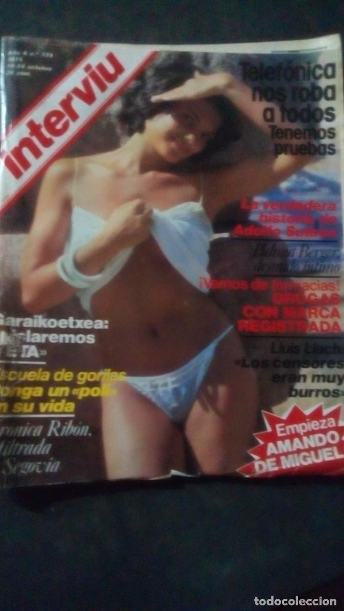 Coleccionismo de Revista Intervi&uacute;: INTERVIU 179-SEGOVIA-HELMUT BERGER-SU&Aacute;REZ-MALLORCA-LLUIS LLACH-BIERZO-SANTA COLOMA