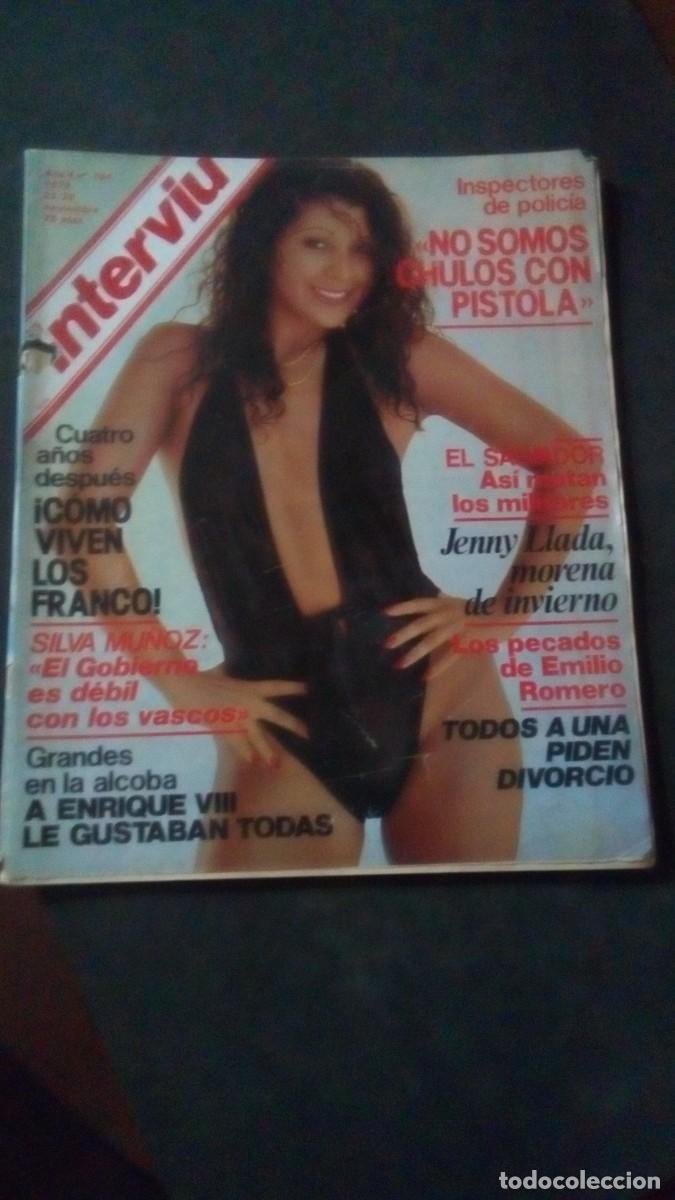 Coleccionismo de Revista Intervi&uacute;: INTERVIU 184-JENNY LLADA-SILVA MU&Ntilde;OZ-LA MAFIA-IGNACIO COCA