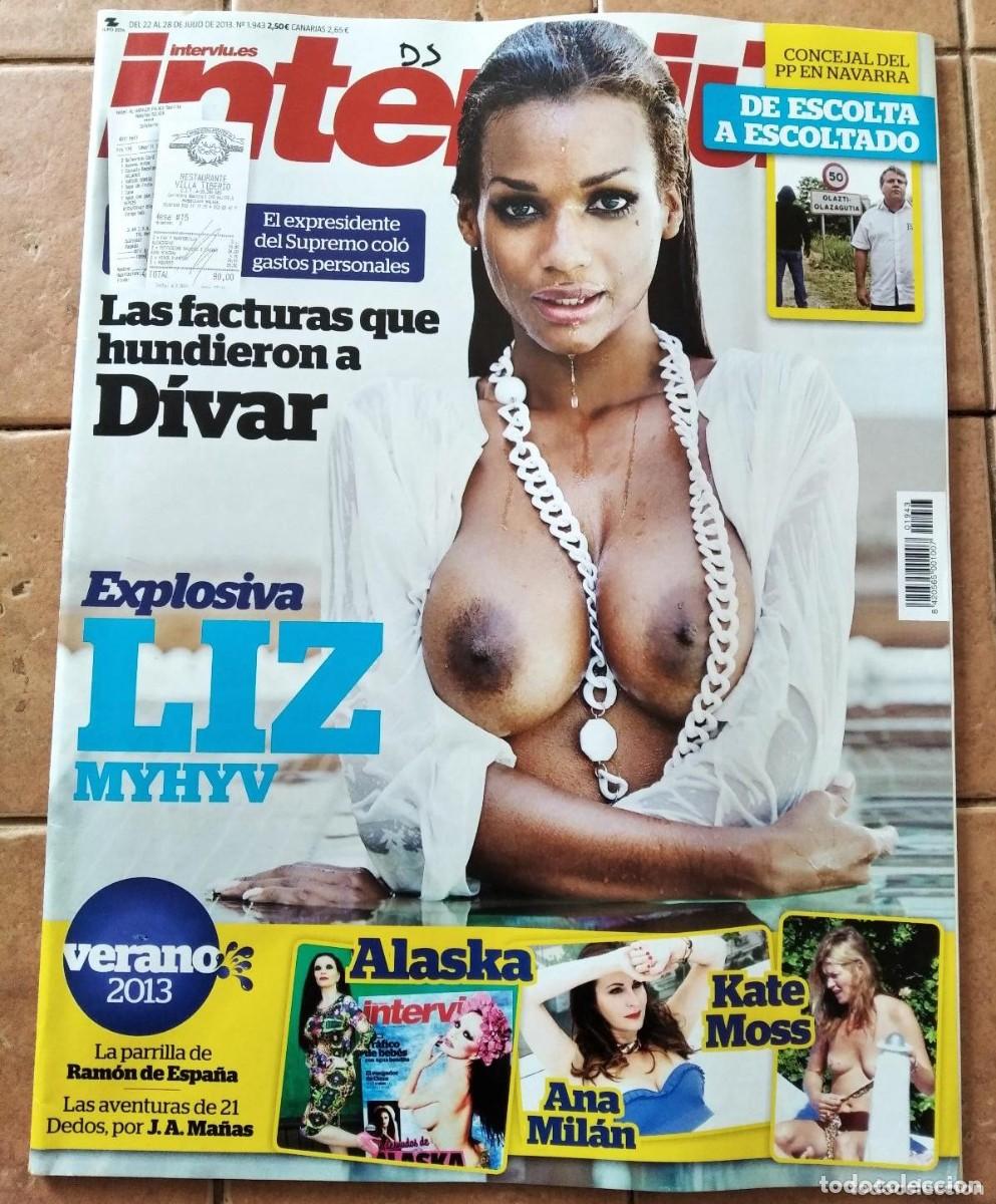 Collectionnisme de Magazine Intervi&uacute;: Revista Intervi&uacute;. Liz, explosiva de mujeres y hombres y viceversa. N&ordm; 1943. A&ntilde;o 2013