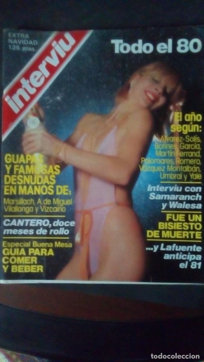 Coleccionismo de revista Intervi&uacute;: LOLA FORNER-MISS ESPA&Ntilde;A-CANTUDO-SARA MONTIEL-BEATRIZ ESCUDERO-IBIZA-CARMEN ORD&Oacute;&Ntilde;EZ-VICTORIA ABRIL