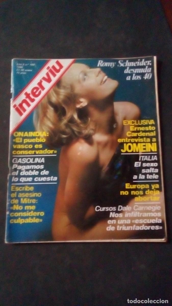 Coleccionismo de revista Intervi&uacute;: INTERVIU 193-ROMY SCHNEIDER-JOANIE ALLUM-MIGUEL TORRES-LAS DEBLAS-B&Aacute;RBARA REY-ASESINO DE MITRE