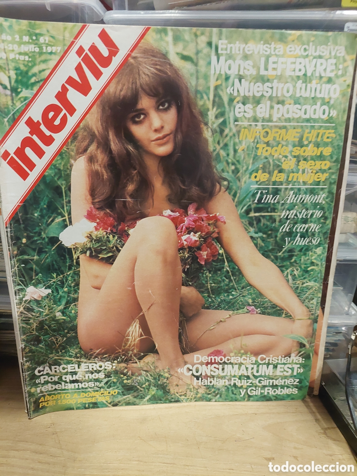 Coleccionismo de revista Intervi&uacute;: 1977 INTERVIU REVISTAS N&Uacute;MEROS 61,60,59, 58 ,